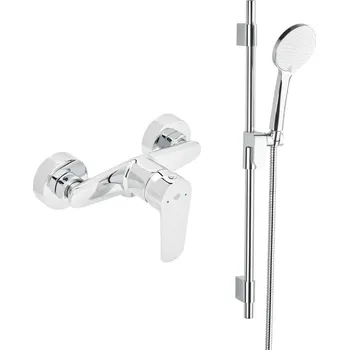 Sprchová baterie SAT Mood se sprchovým setem 150 mm chrom SATBSMOOD268SET1