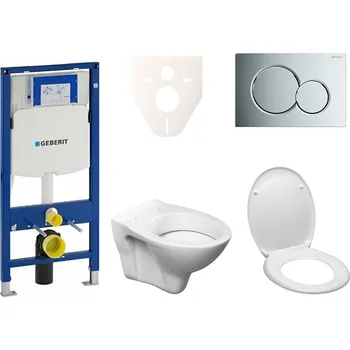 Bidet Cenově zvýhodněný závěsný WC set Geberit do lehkých stěn / předstěnová montáž+ WC S-Line S-line Pro 111.300.00.5ND2