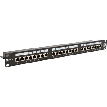 Patch panel Wirex WPP-6-S-24-1-BL