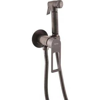 Vodovodní baterie Bidetová baterie RAV SLEZÁK Nil včetně podomítkového tělesa kartáčovaná metal grey NL243/1MGK