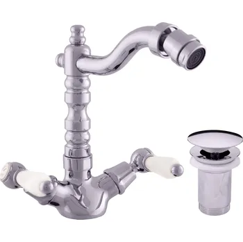 Bidetová baterie RAV SLEZÁK Morava s clic-clacem chrom MK521.0/9