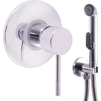 Vodovodní baterie Bidetová baterie RAV SLEZÁK Seina s bidetovou sprškou chrom SE942