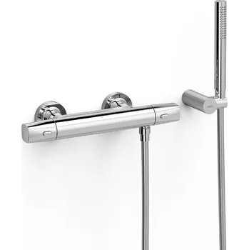 Vodovodní baterie Sprchová baterie TRES Over-Wall s vanovým setem 150 mm chrom 19016449