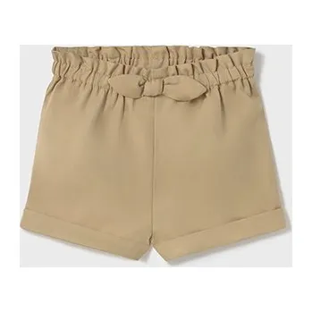 Dívčí kraťasy Mayoral 1258 béžové barva: béžová, Rozměr: 12 měsíců, 80 cm