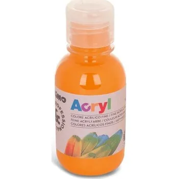Vodová barva Akrylová barva PRIMO, 125 ml, oranžová