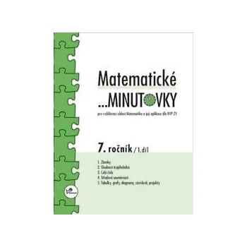 Matematika Matematické minutovky 7.ročník - 1. díl