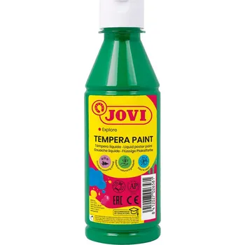 Vodová barva Temperová barva JOVI PREMIUM 250 ml - Tmavě zelená
