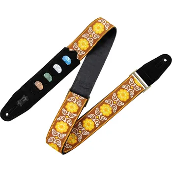 Kytarový popruh Levy's Original Hootenanny Flower Kytarový pás