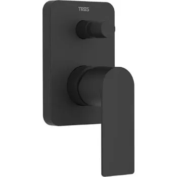 Vodovodní baterie Sprchová baterie TRES Loft včetně podomítkového tělesa černá matná 20018001NM