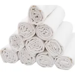 Bavlněné plenky NEW BABY 80x80 cm PREMIUM 10 ks