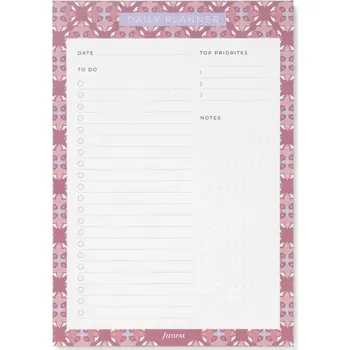 Kancelář Magnetický trhací blok Filofax Mediterranean - denní plán