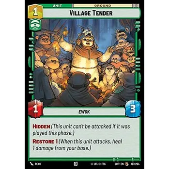 Sběratelská karetní hra Village Tender 107/264 - Legends of the Force Typ karty: Standard