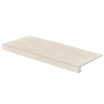 Dlažba Schodová Tvarovka Rako Rebel béžová 40x80 cm mat DCF84743.1