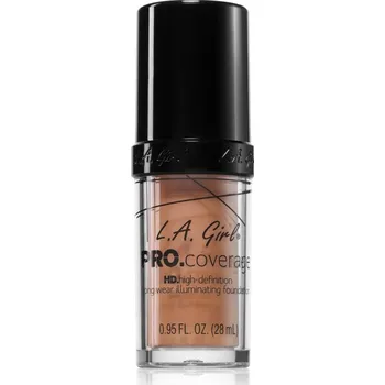 Make-up L.A. Girl Cosmetics PRO. Coverage rozjasňující tekutý make-up odstín Nude Beige 28 ml