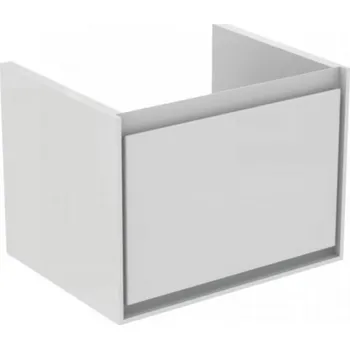 Koupelnová skříňka pod umyvadlo Ideal Standard Connect Air 53x40,9x40 cm hnědá mat/bílá mat E0846VY