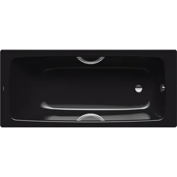 Umyvadlo Obdélníková vana Kaldewei Cayono Star 170x75 cm smaltovaná ocel levá i pravá black 275634010701