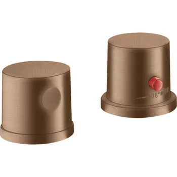 Vodovodní kohout Vanová baterie Hansgrohe Uno brushed red gold 38480310