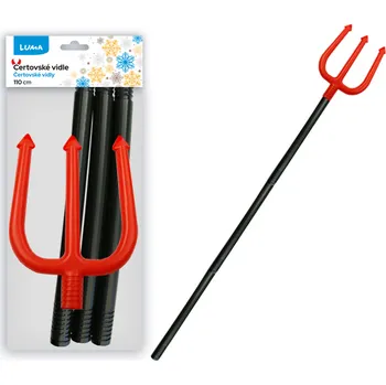 Vánoční dekorace Čertovské vidle 110 cm