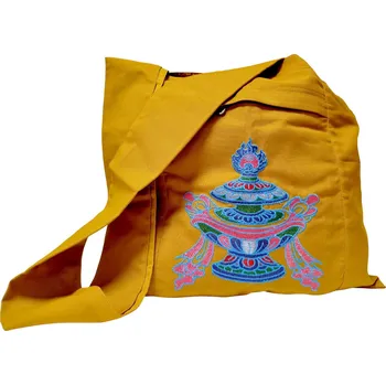 Váza Taška plátěná béžová - váza (číše)