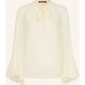 Dámská halenka Max Mara Studio Dámská Halenka S Vázačkou Cuba Z Hedvábí S...