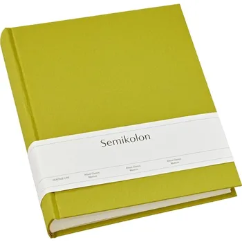 Fotoalbum Semikolon, Album na fotografie Uni Classic střední, matcha zelená - Formadore