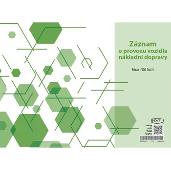 Tiskopis Záznam o provozu vozidla nákladní dopravy