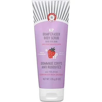 Tělový peeling 736757-226g - KP Body Scrub Strawberry – Jemný tělový peeling s AHA kyselinou - FIRST AID BEAUTY
