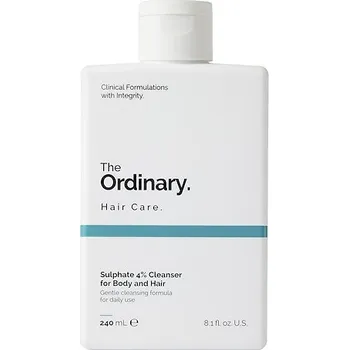 Sprchový gel 584902-CLEANSERS 4% SULPHATE FOR BODY AND HAIR - Sulphate 4% Cleanser for Body & Hair - Jemný šampon - THE ORDINARY