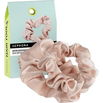 714616-SATIN HAIR SCRUNCHIES-24 - Duo de chouchous en satin – Malá a velká - SEPHORA COLLECTION