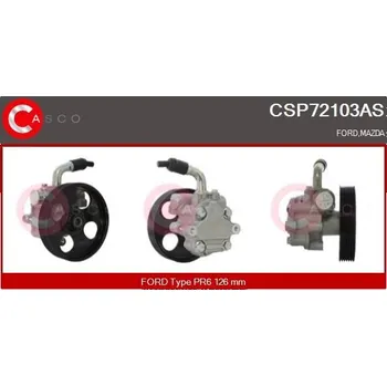 Posilovač řízení Hydraulické čerpadlo, řízení CASCO CSP72103AS
