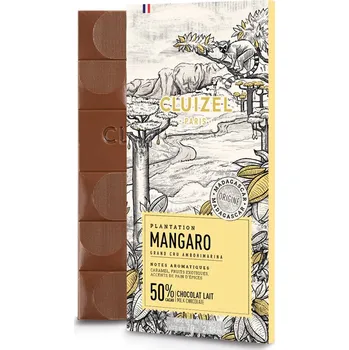 Čokoláda Michel Cluizel mléčná čokoláda Plantation Mangaro Lait 50% 70 g