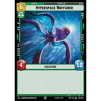 Sběratelská karetní hra Hyperspace Wayfarer 119/264 - Legends of the Force Typ karty: Standard
