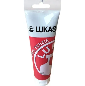 Vodová barva Akrylová barva LUKAS "Cryl Terzia" 125 ml - kadmium červené tmavé