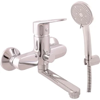 Vodovodní baterie Vanová baterie RAV SLEZÁK Victoria se sprchovým setem 100 mm chrom VI251.0/1