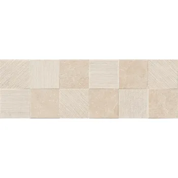 Obklad Dekor Ragno Eterna arena strutturato Quadro 3D 30x90 cm mat ETR8HV