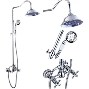 Sprchový set Sprchový systém WF Provence s kohoutkovou baterií chrom SIKOBWFLSS