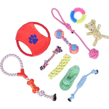 Hračka pro psa JAKS SADA HRAČEK PRO PSY DYLAN - 10DÍLNÁ