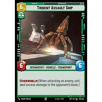 Sběratelská karetní hra Trident Assault Ship 120/264 - Legends of the Force Typ karty: Standard