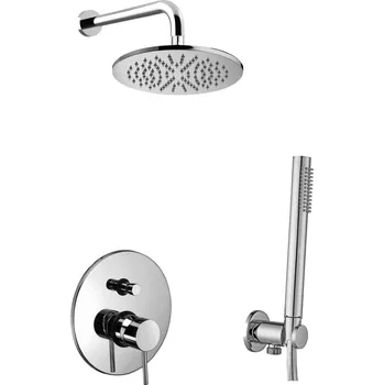 Sprchový set Sprchový systém Paffoni včetně podomítkového tělesa chrom KITLIG015