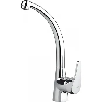 Vodovodní baterie Dřezová baterie Tres s otočným ramínkem chrom 17044702