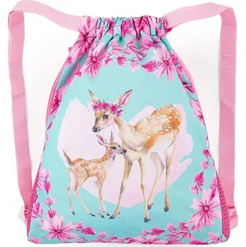 Školní sáček Školní sáček na přezůvky / tělocvik - Srnka a koloušek