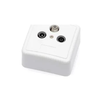 Elektrická zásuvka Zásuvka anténní účastnická koncová EMP Centauri TSR-SET