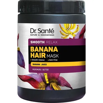 Dr.Santé SMOOTH RELAX BANANA maska na vlasy Anti Frizz 1L