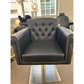 Kadeřnické křeslo GABBIANO BERLIN černé