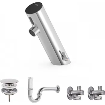 Umyvadlová baterie Tres Elektroniczne s clic-clacem chrom 39210390