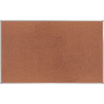 boardOK Korková tabule s hliníkovým rámem 200 × 120 cm, stříbrný rám