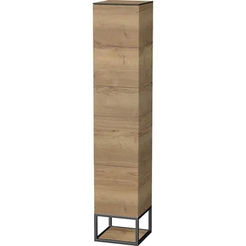Nábytek Koupelnová skříňka vysoká Naturel Oxo 35x179x35 cm dub halifax OXO351792D1ZL