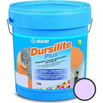 barva na zeď Interiérová barva Mapei Dursilite Plus světle fialová 5 kg DURSILITEP5SFI