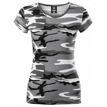 Dámské tričko Dámské triko ALTISPORT NoPrint NP/ALW22C CAMOUFLAGE GRAY L