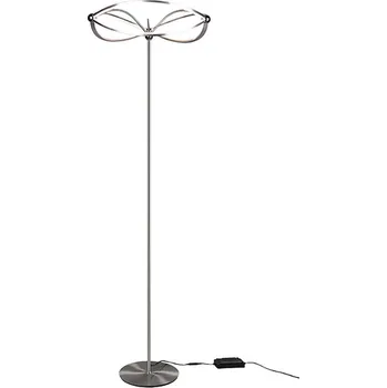 Stojací lampa LED stojací lampa Trio Charivari nikl 421210107